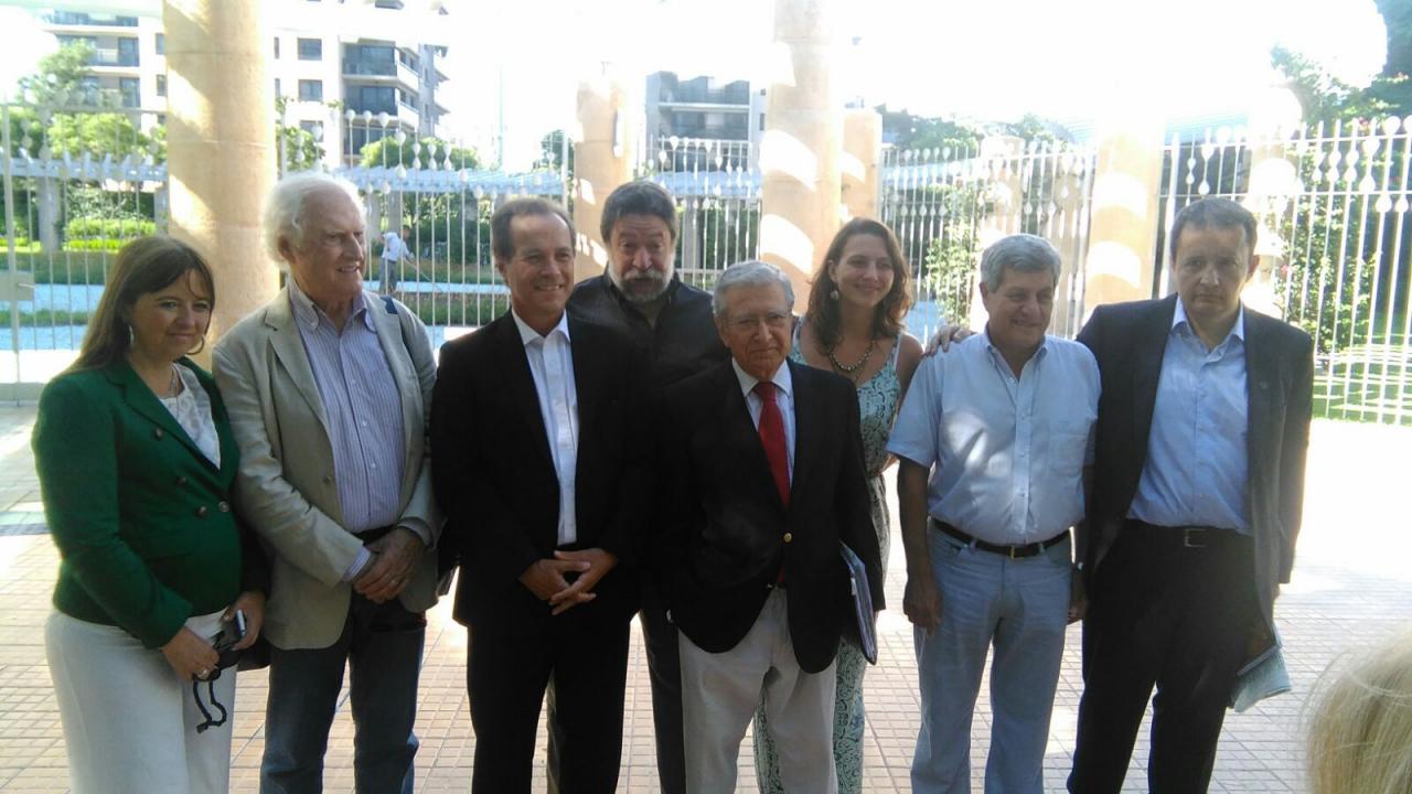 Los legisladores en Buenos Aires.