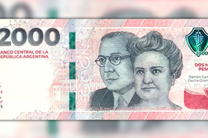 El gobierno suspende la emisión de billetes de $2.000