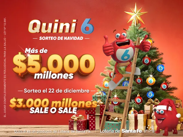 Quini de Navidad: más de 5000 millones en juego