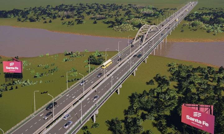 Cómo será el nuevo puente entre Santa Fe y Santo Tomé