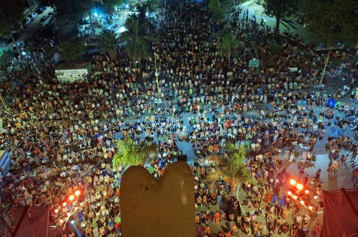 El Festival de Guadalupe tuvo su primera noche gloriosa: 10.000 personas