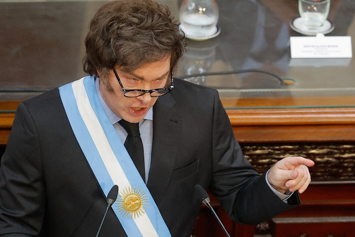 El presidente inauguró las sesiones legislativas