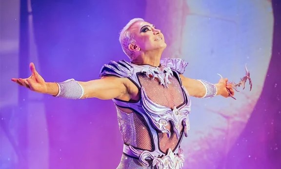 Flavio Mendoza sufrió un accidente en pleno show