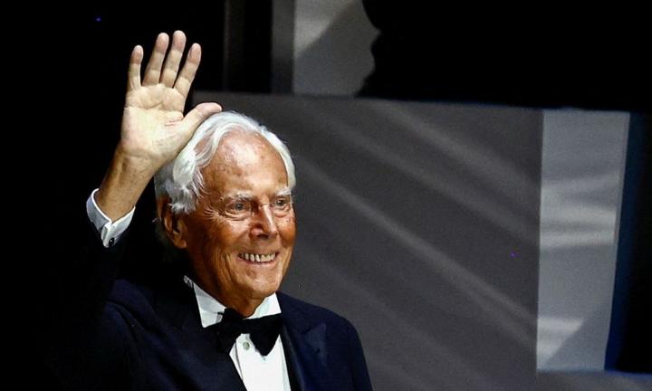 Murió el reconocido diseñador de moda Giorgio Armani 