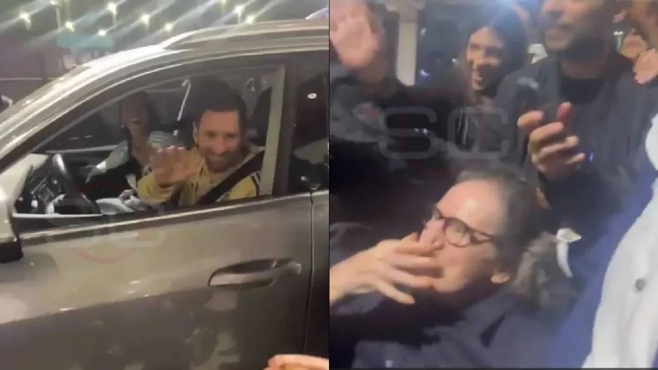 “Dios te bendiga”: el emotivo saludo entre Messi y Charly García