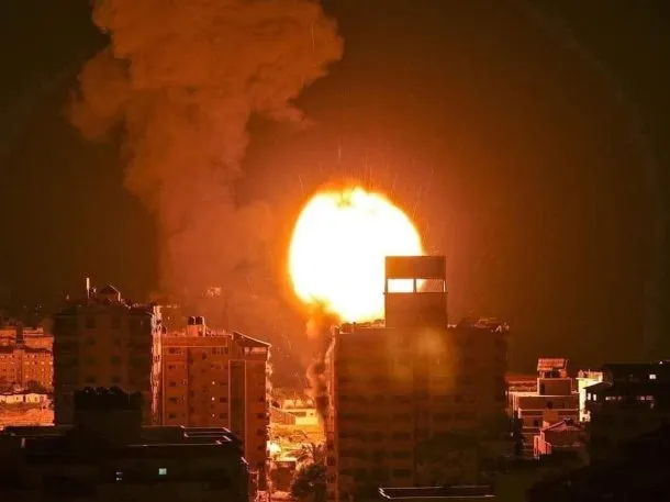 Ataque masivo de Israel: “Gaza está en llamas”