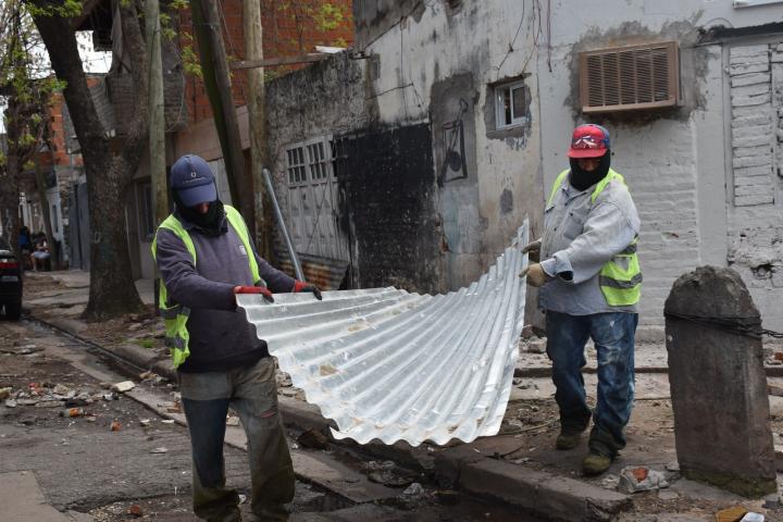 Derriban el búnker de droga número 70 en la provincia