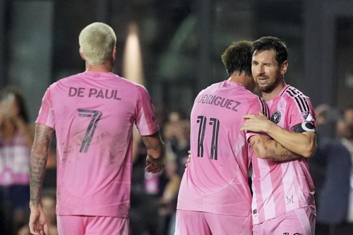 Inter Miami ganó con doblete y asistencia de un Messi inspirado