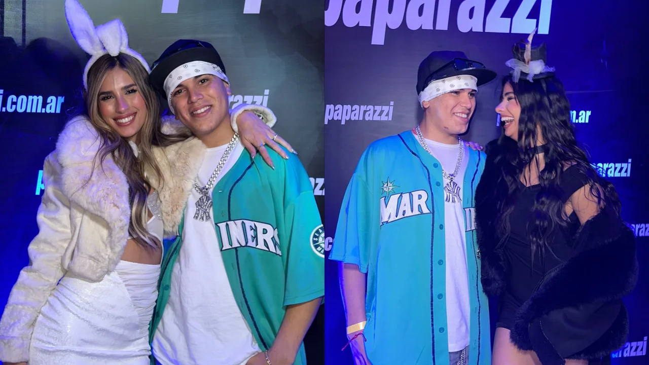 Thiago Medina volvió a reaparecer en la vida nocturna 