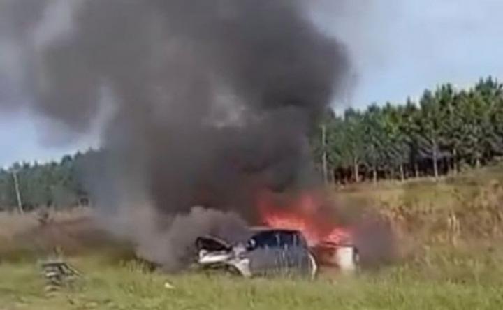 Violento choque frontal en Corrientes: cuatro muertos
