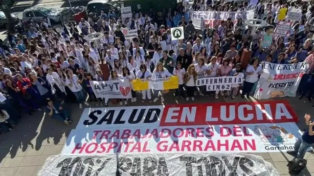 Ganó el Garrahan: 60% de aumento salarial a todo el personal