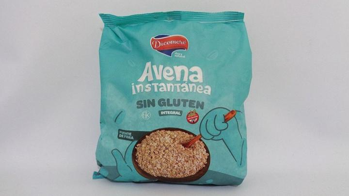 Alerta alimentaria para una marca de avena instantánea