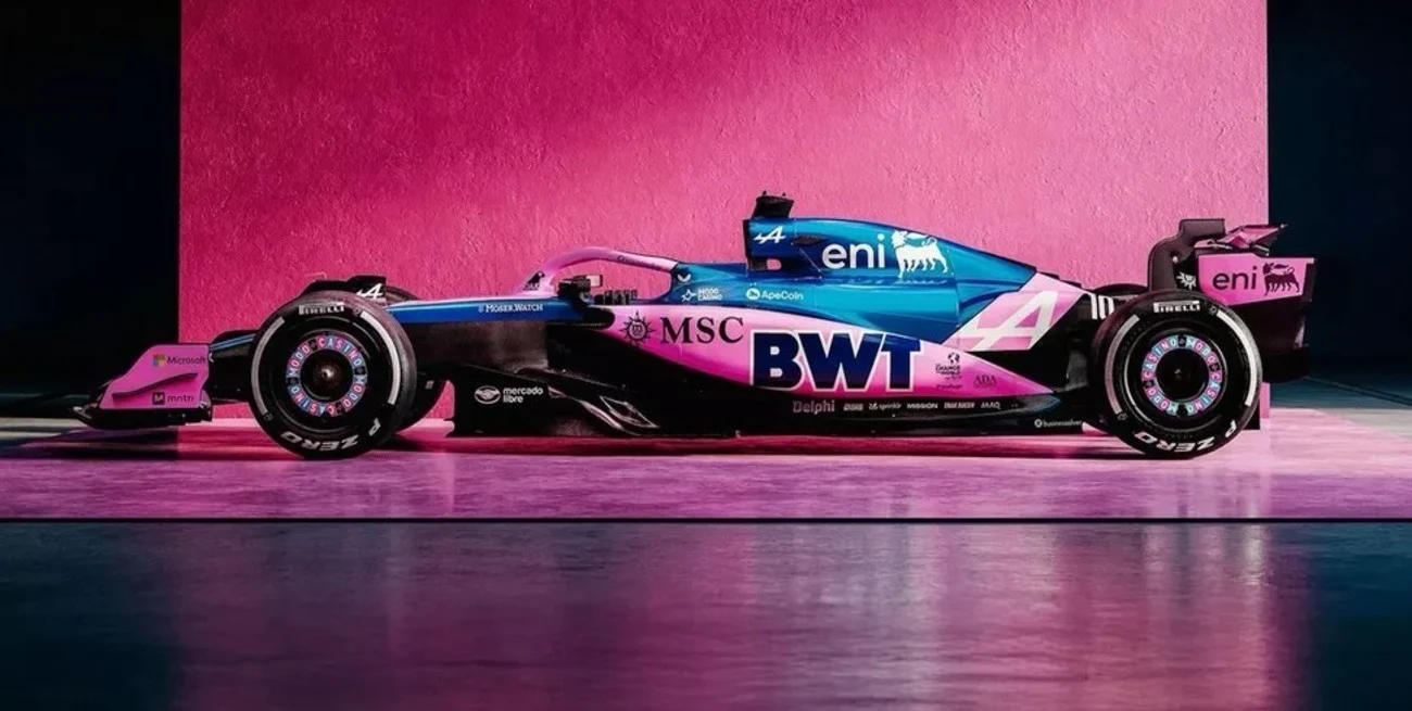 Colapinto estrena decoración especial para el GP de Las Vegas