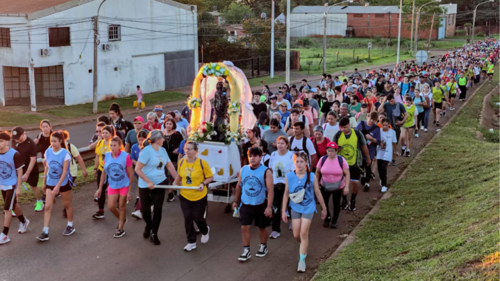 Vialidad cobró $ 560.000 por una procesión en Misiones