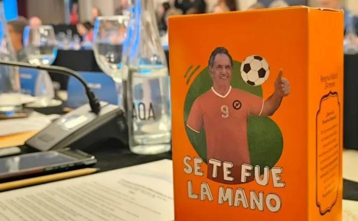 Scioli presentó una yerba mate con su apodo: “Pichichi”