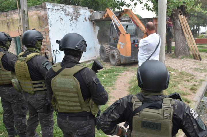Ley de Microtráfico: ya se derribaron 96 búnkeres en la provincia