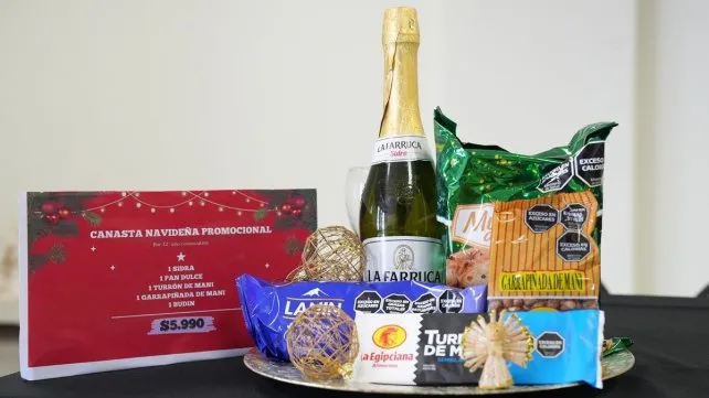 Lanzan canasta navideña a menos de 6.000 pesos