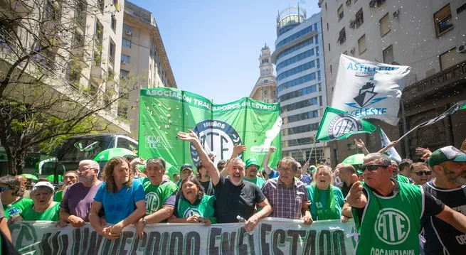 ATE decretó una huelga general contra la reforma laboral