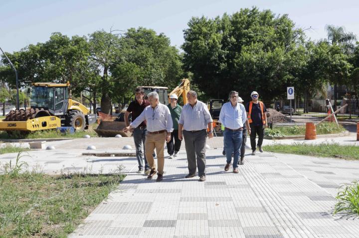 Conectividad urbana: Poletti supervisó la transformación de Avenida 7 Jefes