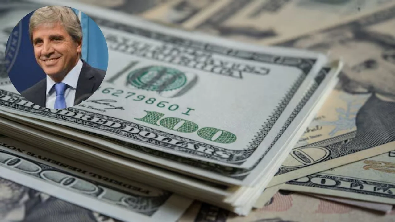 Caputo pidió a los argentinos que “saquen sus dólares del colchón”