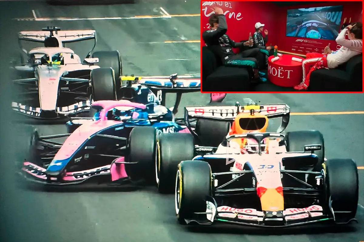 La increíble maniobra de Colapinto y los “reflejos de gato”