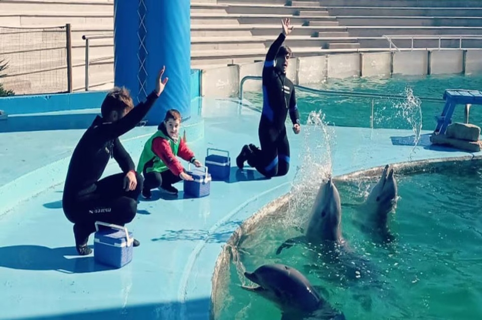Quebró el Aquarium de Mar del Plata 