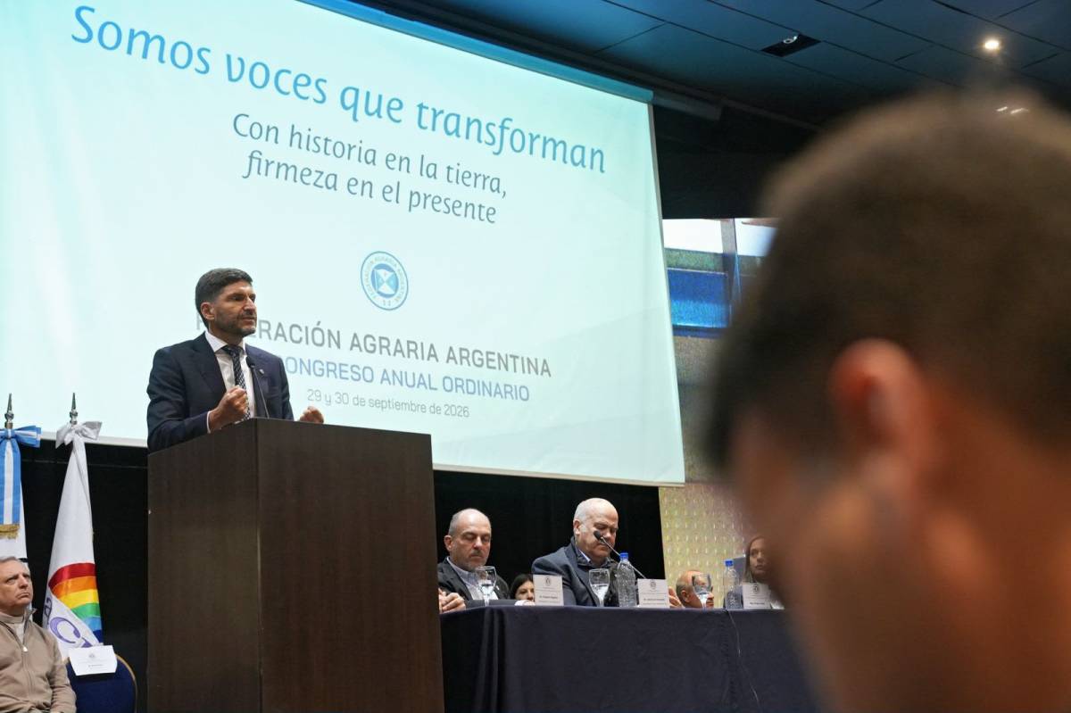 El gobernador inauguró el Congreso de Federación Agraria