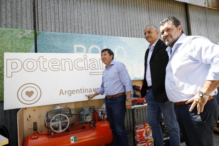 Daniel Arroyo, titular del área social, durante el lanzamiento del programa.