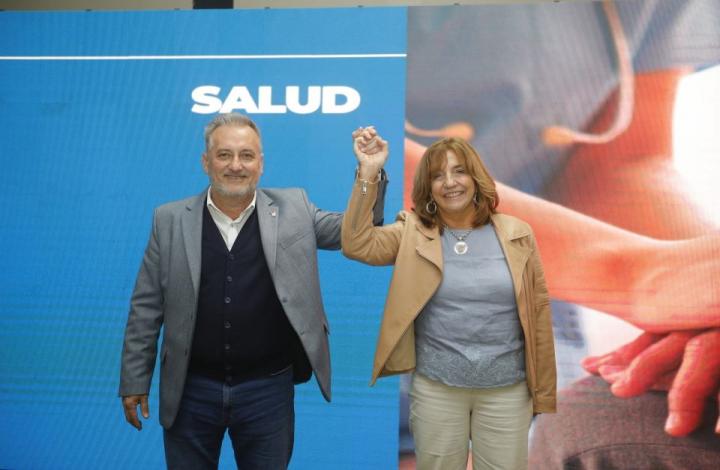 Marcelo Lewandowski y Silvina Frana, la fórmula del PJ para gobernar Santa Fe.