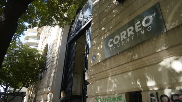 El edificio del Correo Central en Rosario donde fueros despedidos 25 trabajadores.