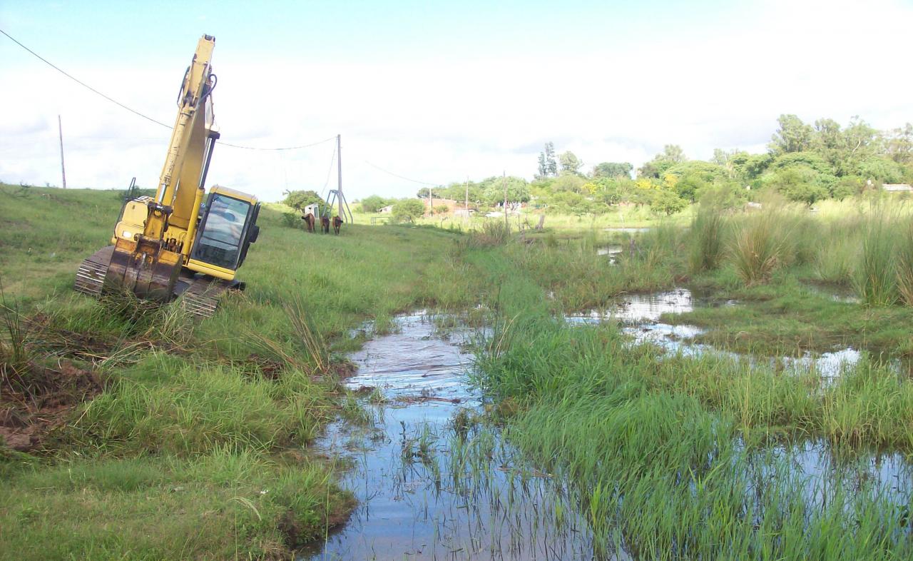 Las obras se vienen haciendo desde diciembre