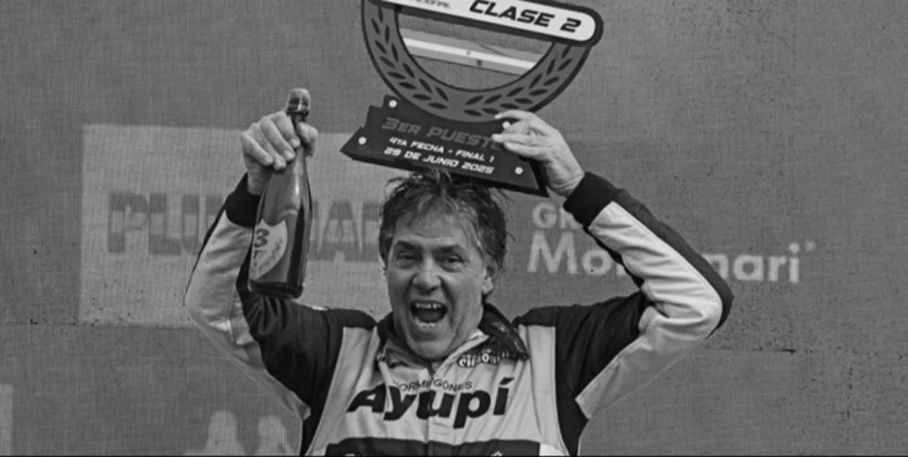 Alejandro Frangioli murió tras una descompensación en en el autódromo Roberto Mouras.