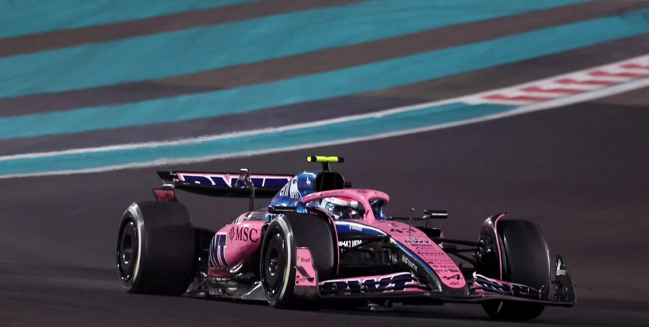 Franco Colapinto seguirá corriendo con el número 43 en su Alpine en 2026.