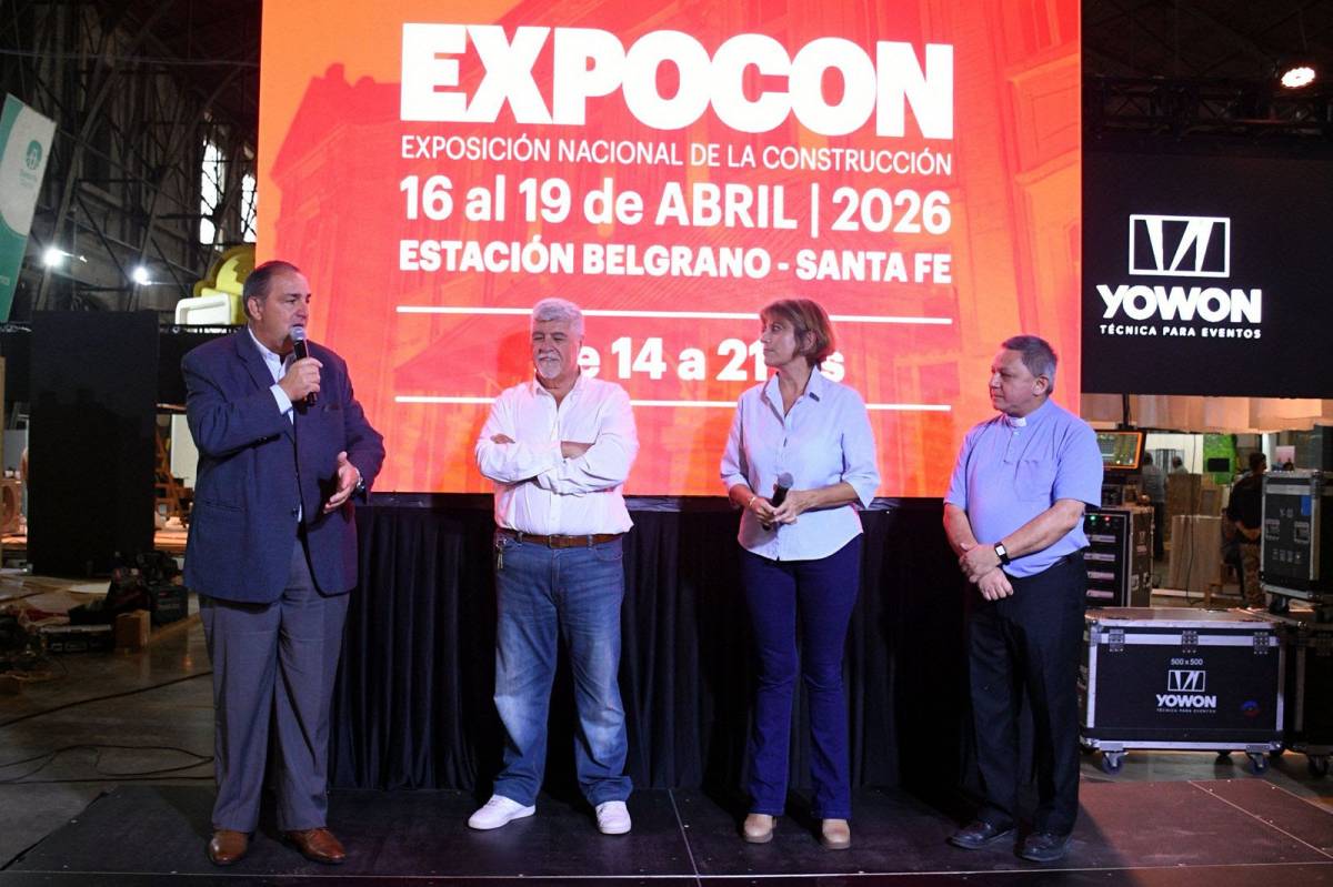 Todo listo para la Expocon 2026 en la ciudad de Santa Fe