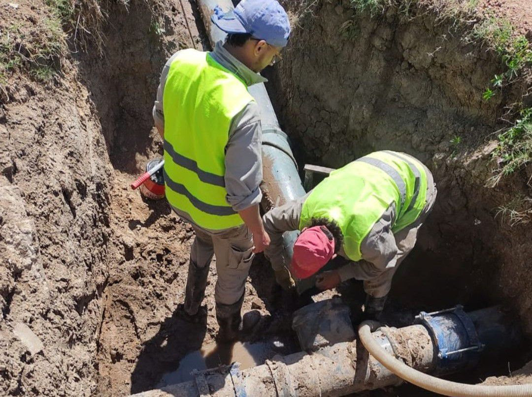 Laguna Paiva: tras 40 años de abandono, renuevan la red de agua potable