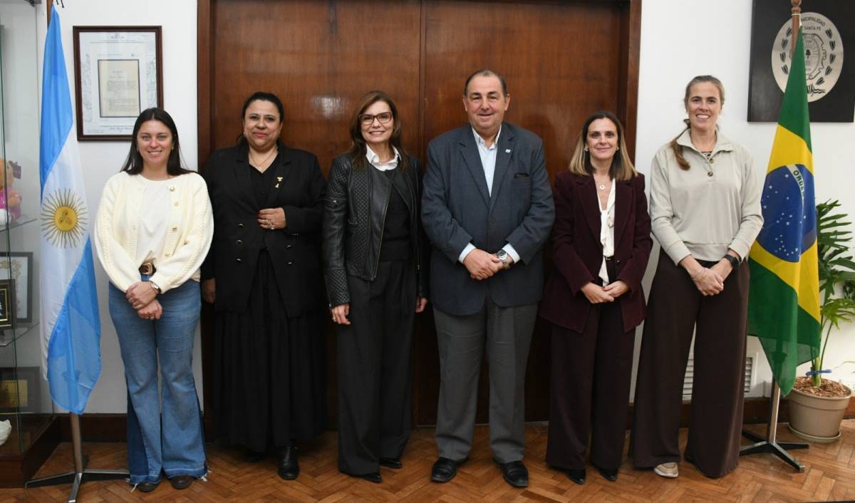  Poletti recibió a una delegación técnica de Porto Alegre
