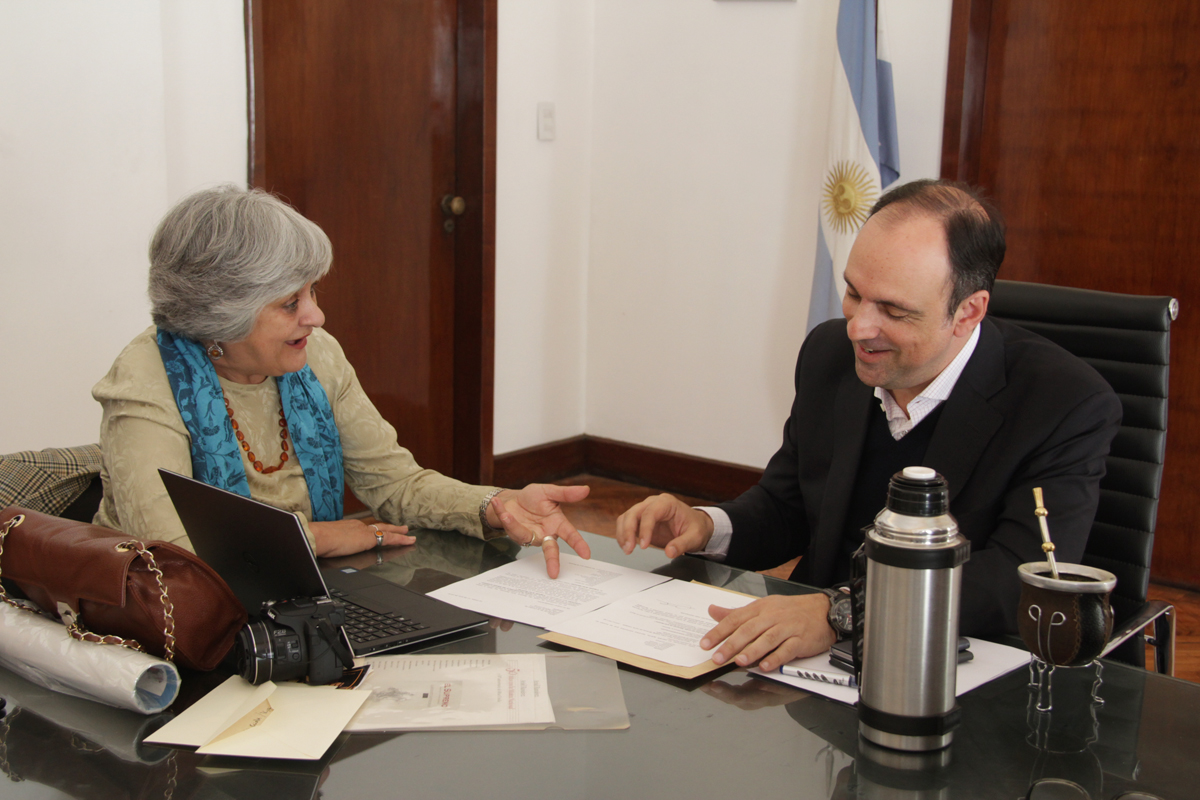 Corral recibió la donación de Inés Cuello de Ramírez.