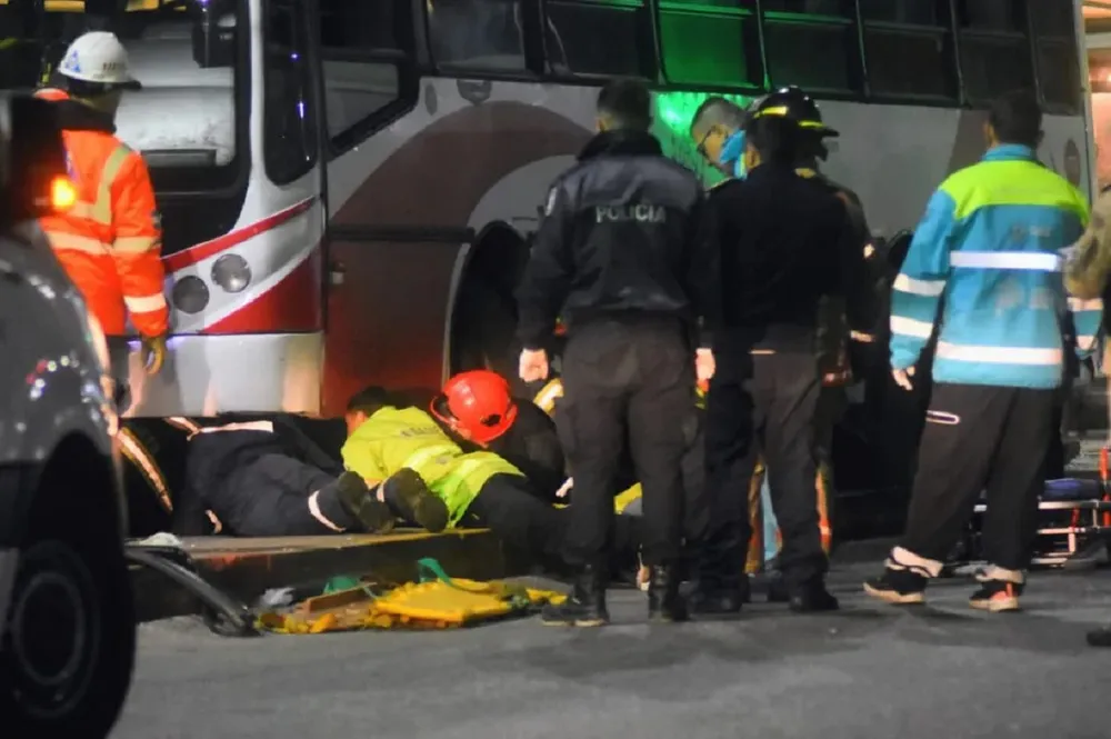 Tragedia en Mar del Plata: un colectivo se despistó y atropelló a varias personas