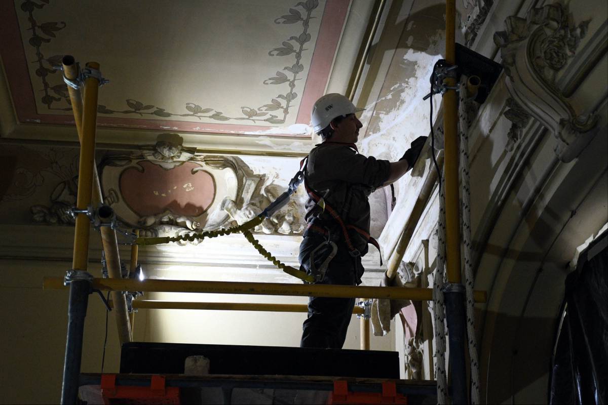 Poletti sobre la obra del Teatro Municipal: “Es un trabajo muy artesanal