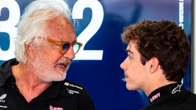 Flavio Briatore habló sobre Franco Colapinto.