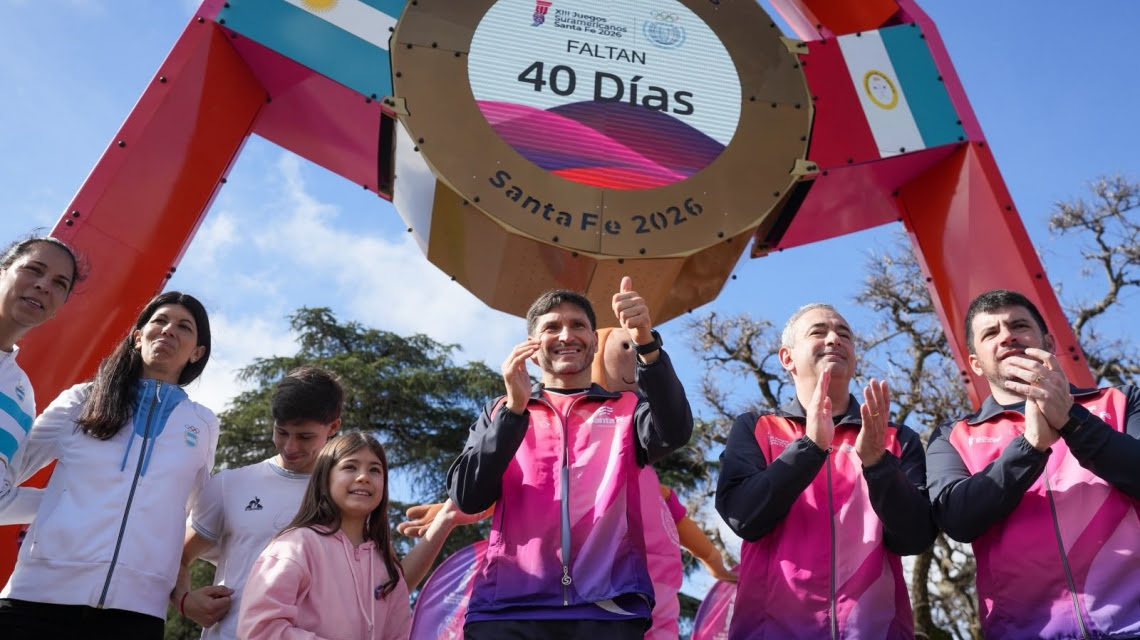 Rosario encendió el reloj a 40 días de los Suramericanos