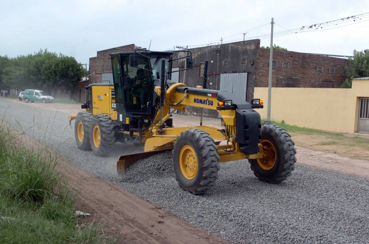 Estabilizado Pétreo: más de 1800 cuadras recuperan la transitabilidad