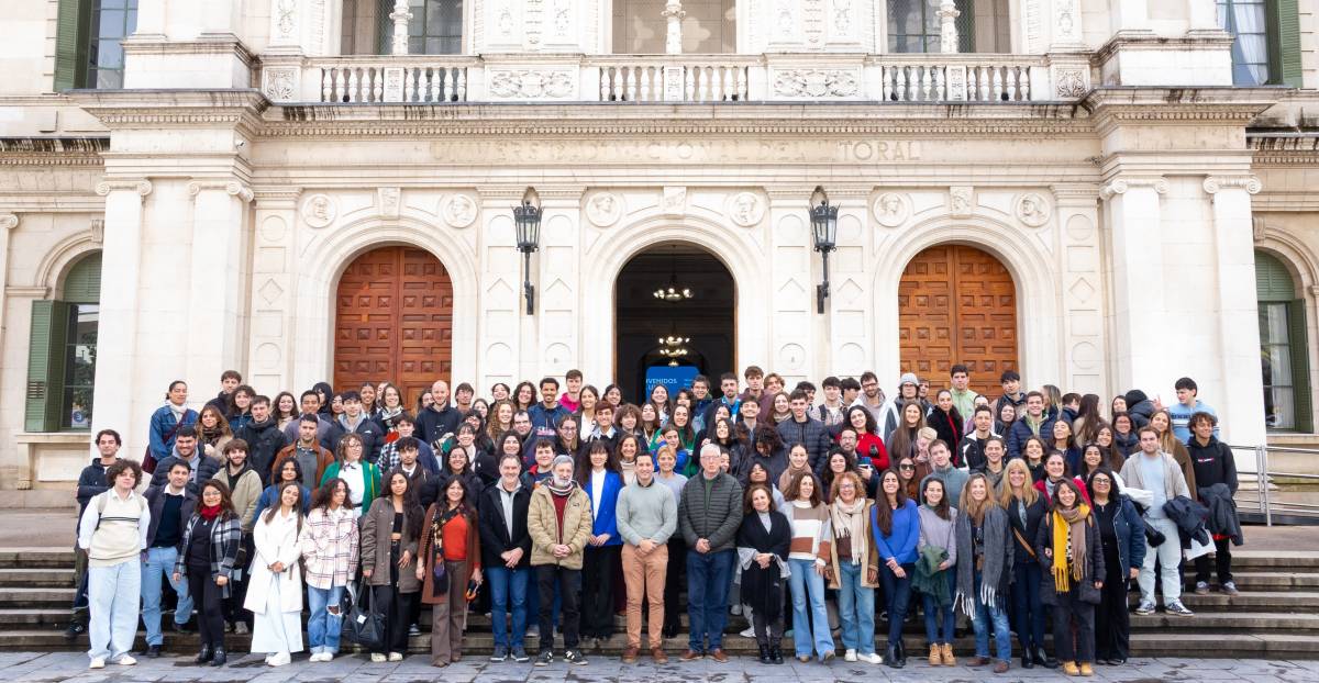 La UNL le dio la bienvenida a estudiantes de 10 países
