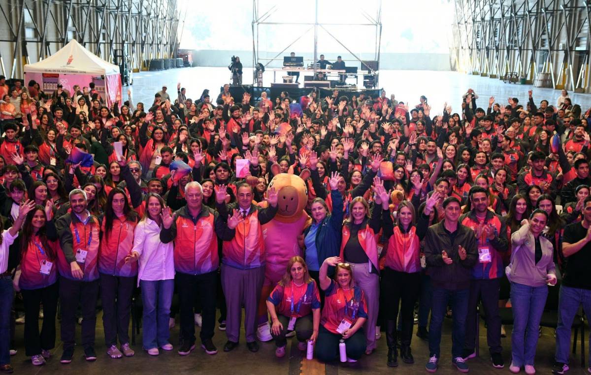 Suramericanos: la sede Santa Fe le dio la bienvenida a los 1300 voluntarios
