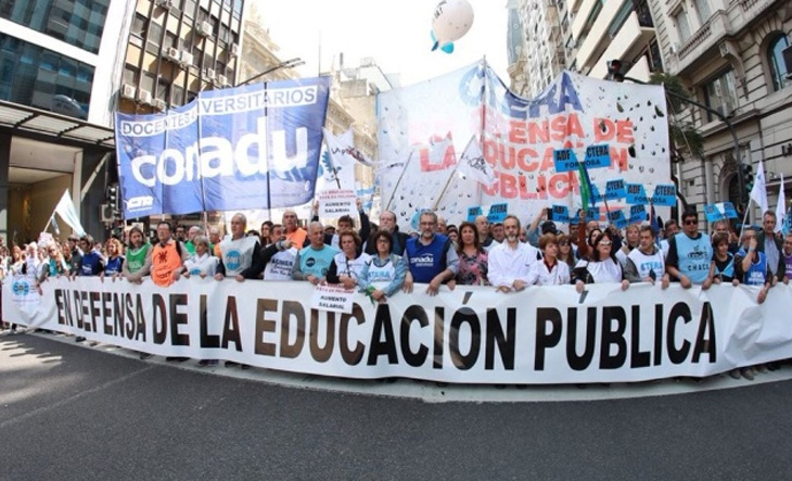 Lanzan un nuevo paro en las universidades nacionales 