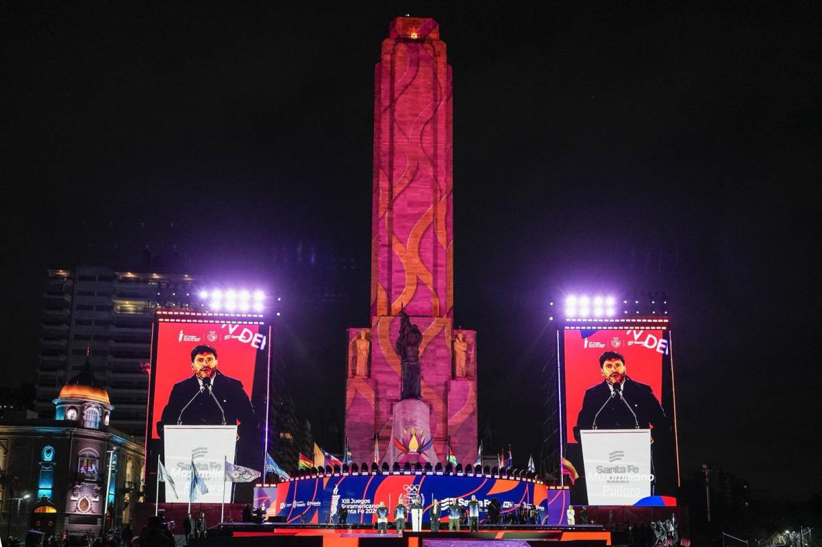 Pullaro inauguró en Rosario los Juegos Suramericanos