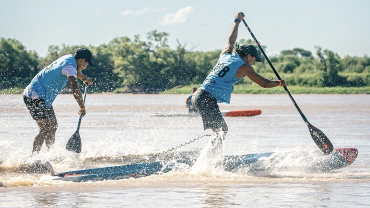 Argentina hizo historia en Santa Fe: doble oro y cuatro medallas en el debut del Stand Up Paddle