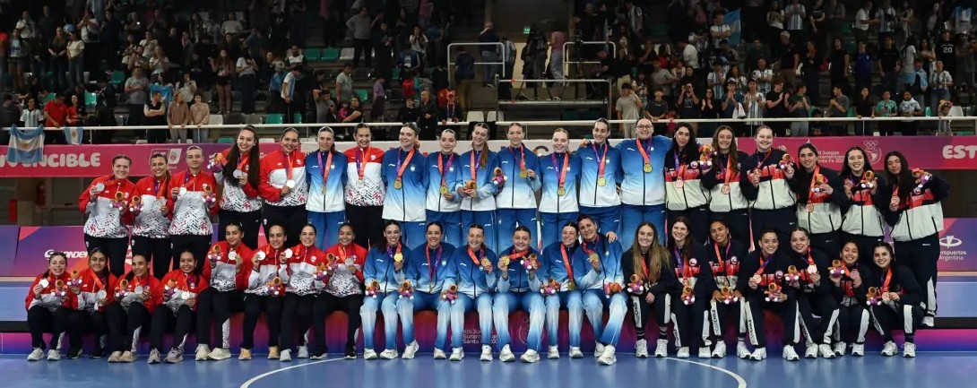 Balonmano: Argentina se quedó con el oro en Santa Fe