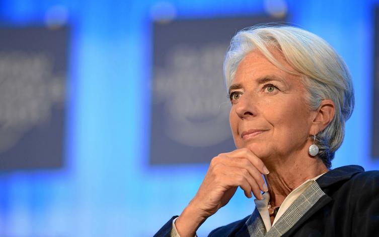Cristine Lagarde, titular del FMI.